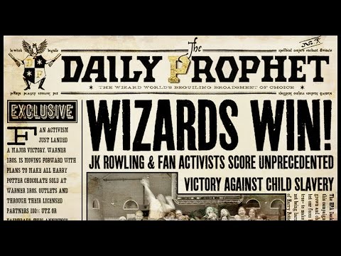 Harry Potter Fans Win Against Child Slavery