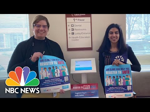 Doctors Help Patients Register To Vote | NBC News NOW