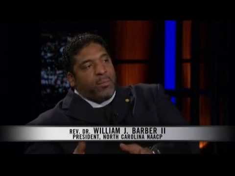 Rev. William Barber II Talks Moral Mondays on HBO&#039;s &quot;Real Time&quot; with Bill Maher