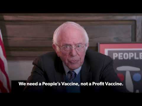 Bernie Sanders talks to Free the Vaccine for COVID-19 about his support for a People&#039;s Vaccine