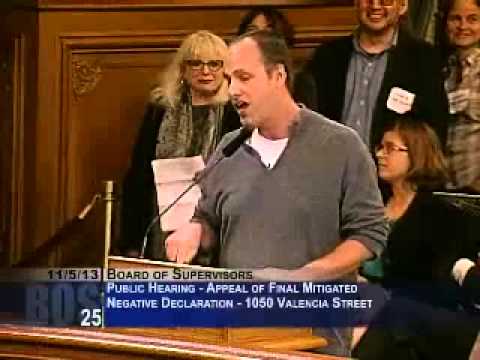 Comedian Nato Green at SF Board of Supervisors