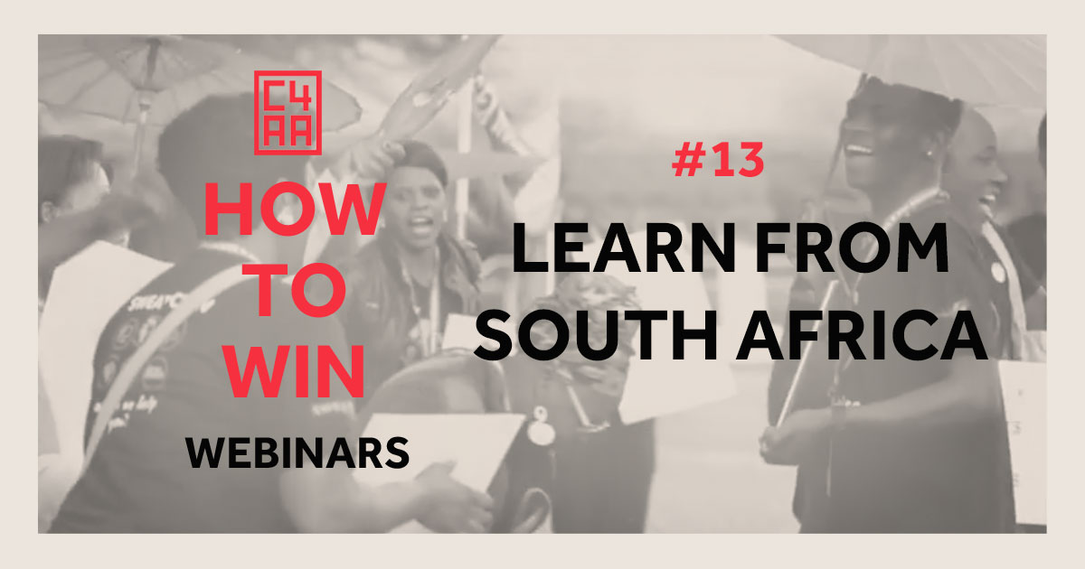 How to Win #13: Learn from South Africa