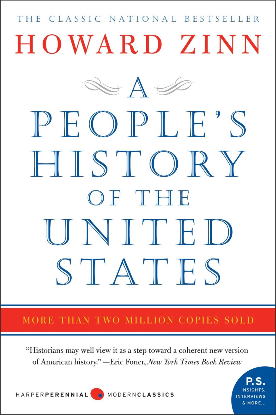 A People's History of the United States book cover