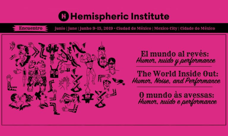 Flyer for Hemispheric Institute Encuentro