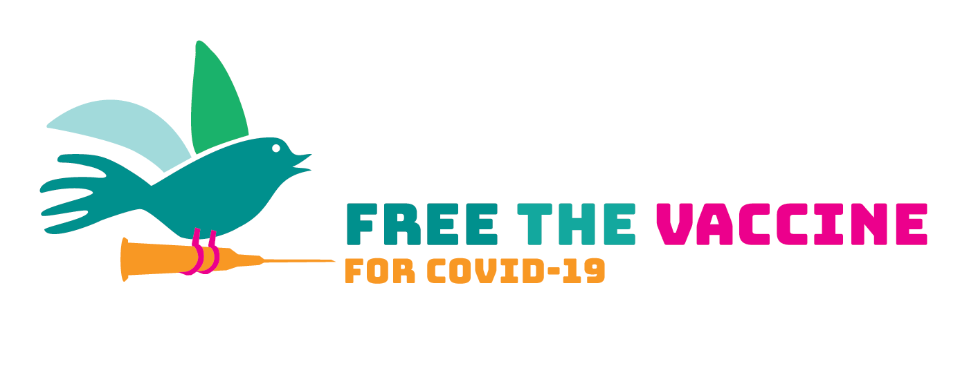 Free the Vaccine for COVID-19 Logo