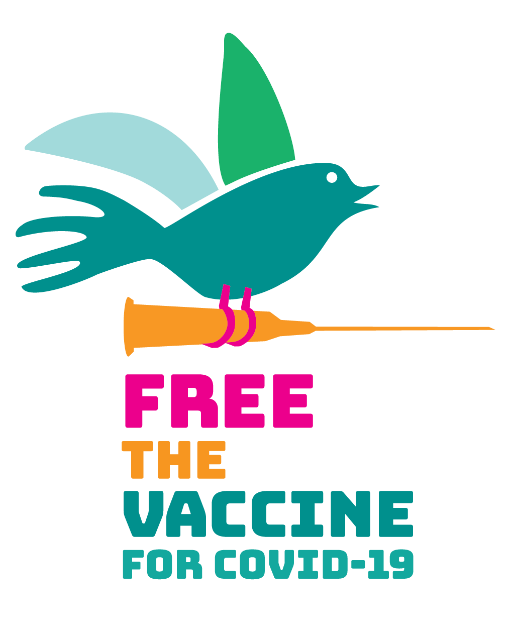 Free the Vaccine for Covid-19 logo