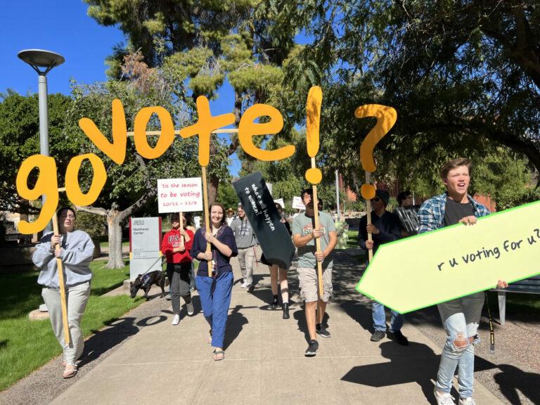 Go Vote Procession at Arizona State University