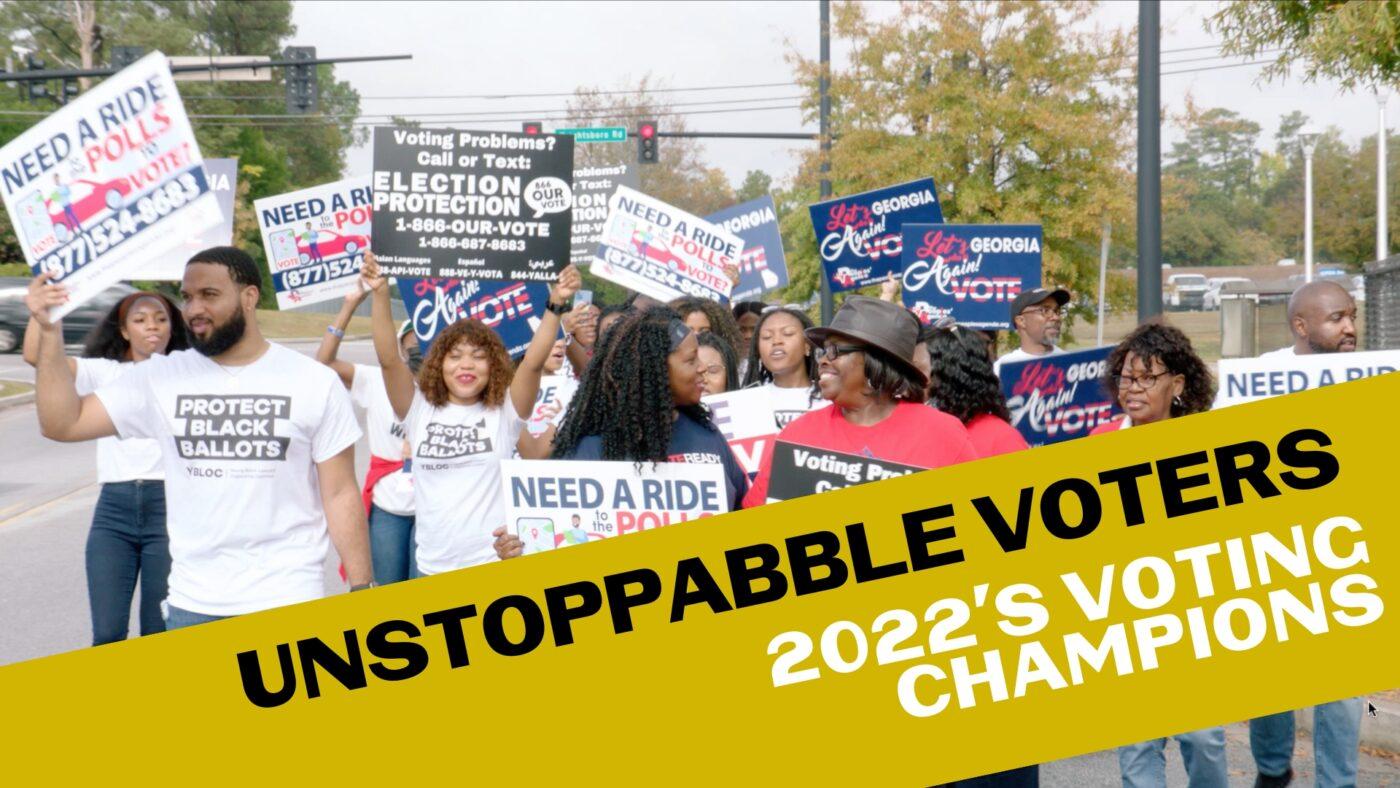 Video — Unstoppable Voters: 2022’s Voting Champions