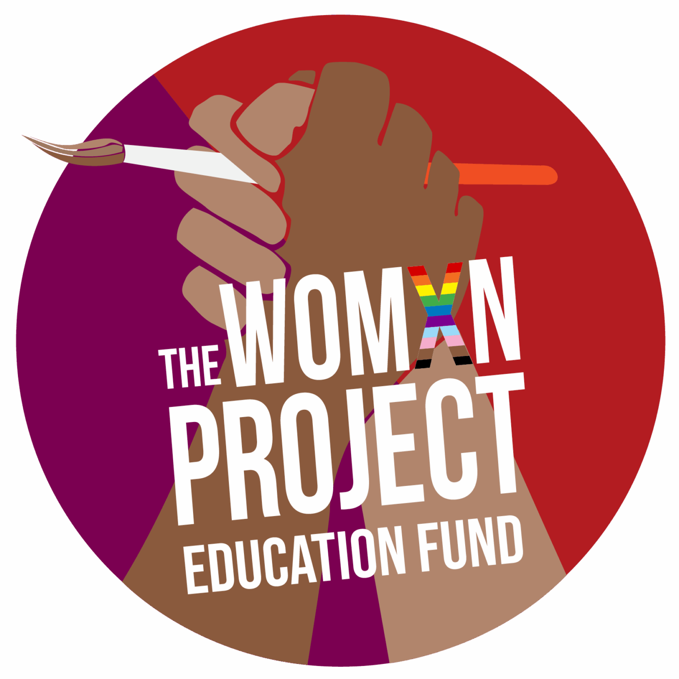 The Womxn Project Education Fund logo 