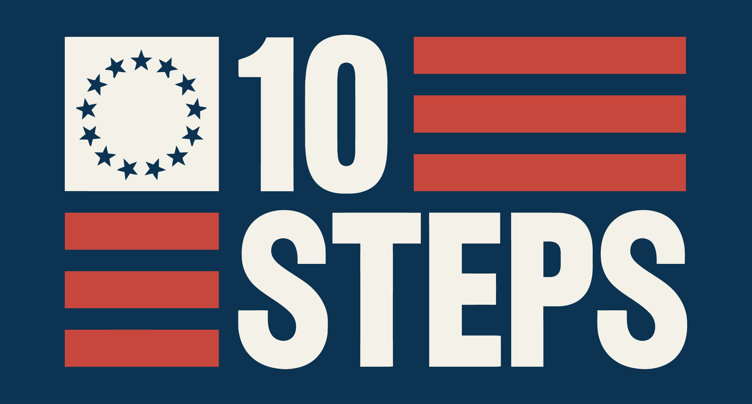 10 Steps Logo